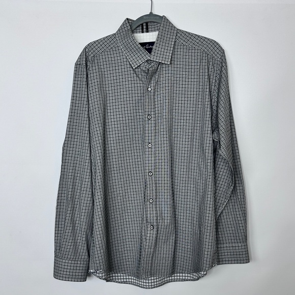 Robert Graham Mens long Sleeve Button Down Size XL - Picture 1 of 11